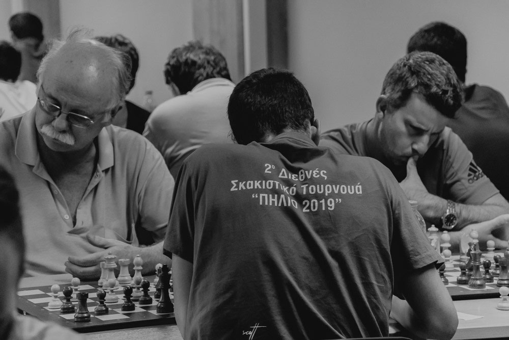 3ος γύρος στο 1o Διεθνές Τουρνουά Σκάκι Βόλου
